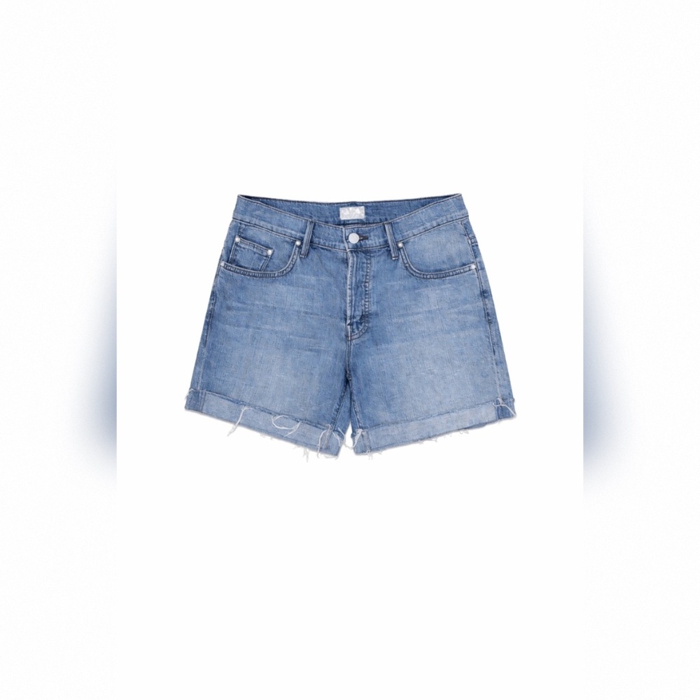 MOTHER DENIM LOOSEY FRAY DENIM SHORT SIZE 25 "NWT"